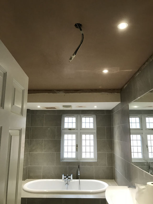 Bathroom Plastering