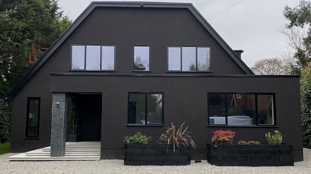 Silicone Coloured Render System - After