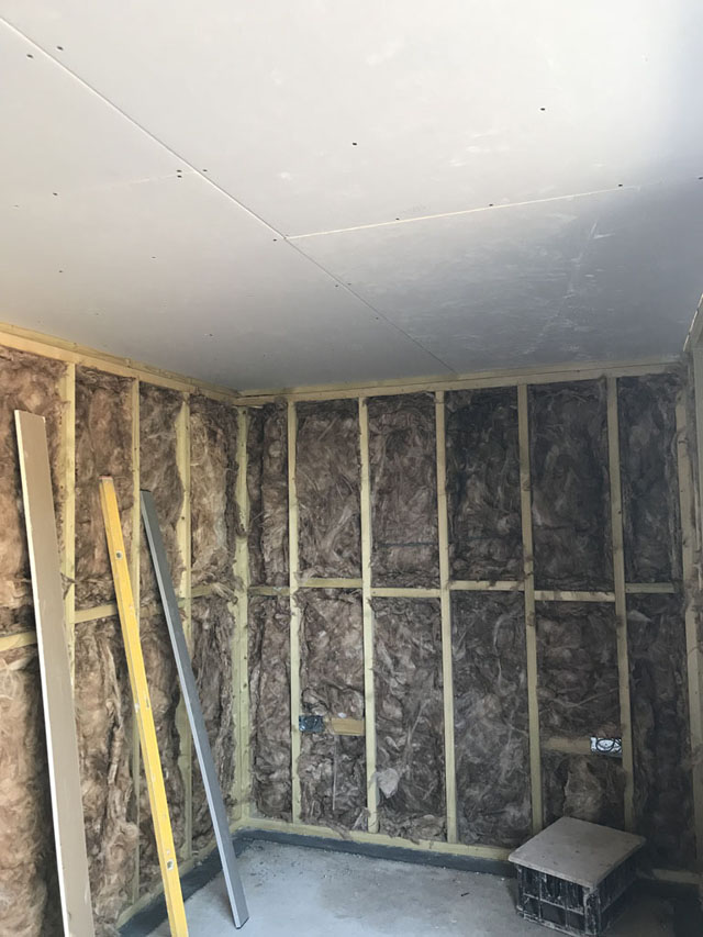 Insulation/ Plasterboarding